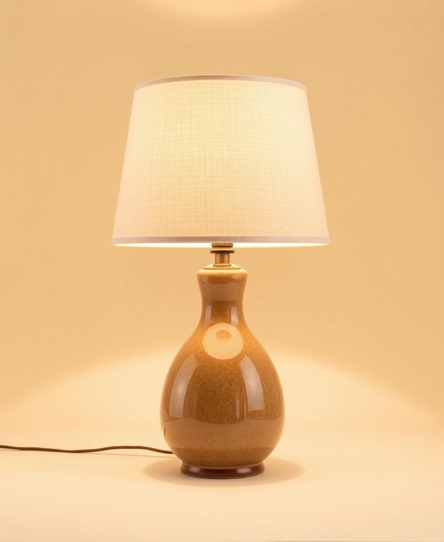 1970s Ceramic Table Lamp